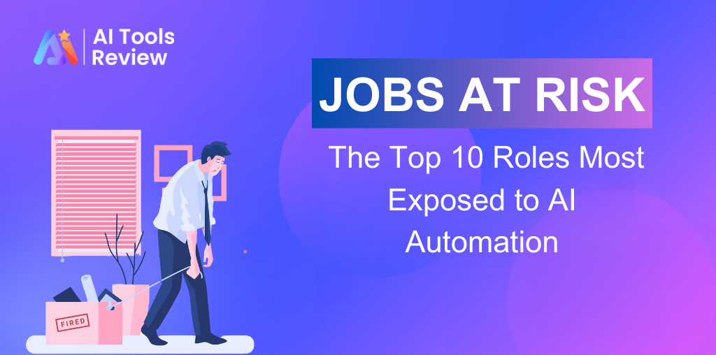 Jobs at Risk: The Top 10 Roles Most Exposed to AI Automation